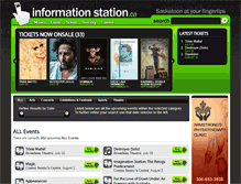 Tablet Screenshot of informationstation.ca